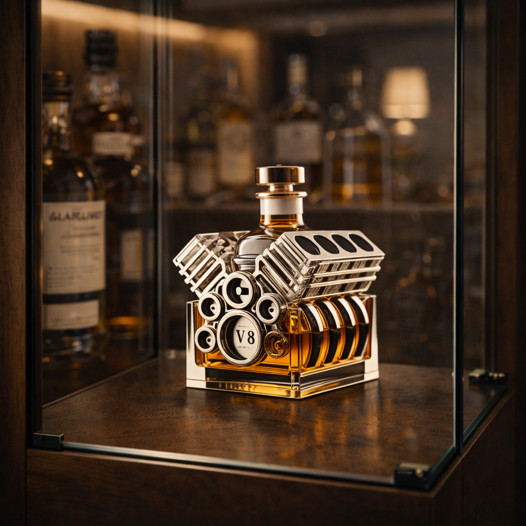 Decantador de Whisky - Edicion Motocicleta