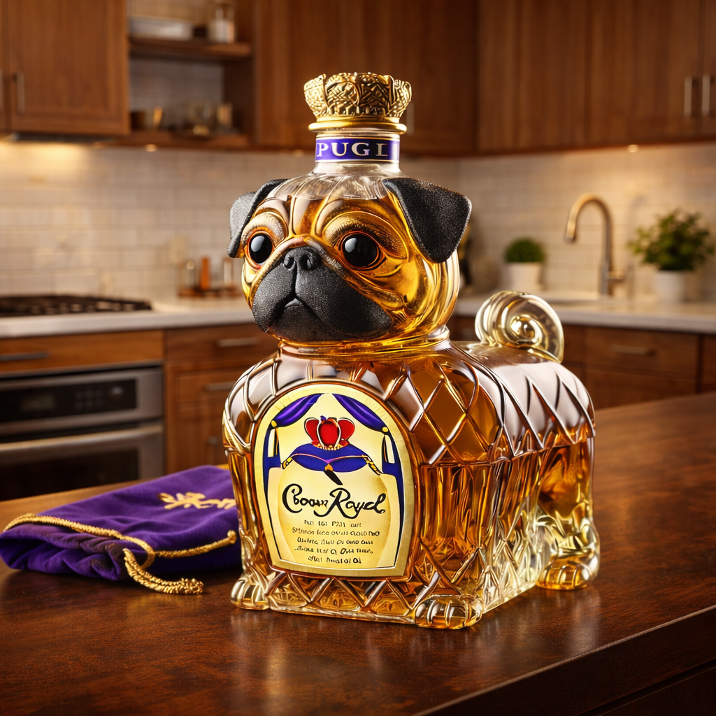Decantador de Whisky - Edicion Bulldog Frances