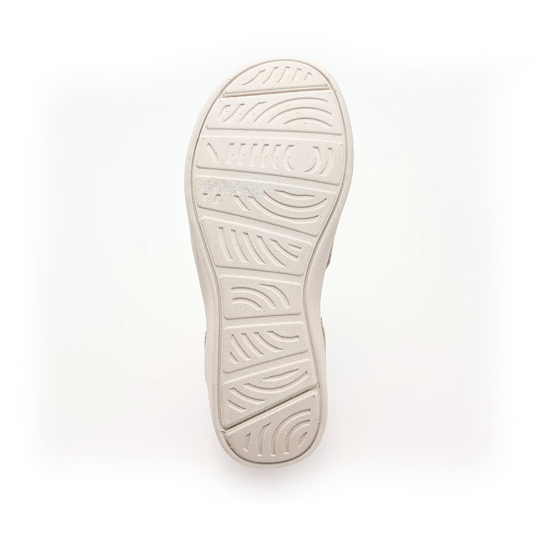 Lentejuelas Tejido Cuña Sandalias – Stretch Into Summer