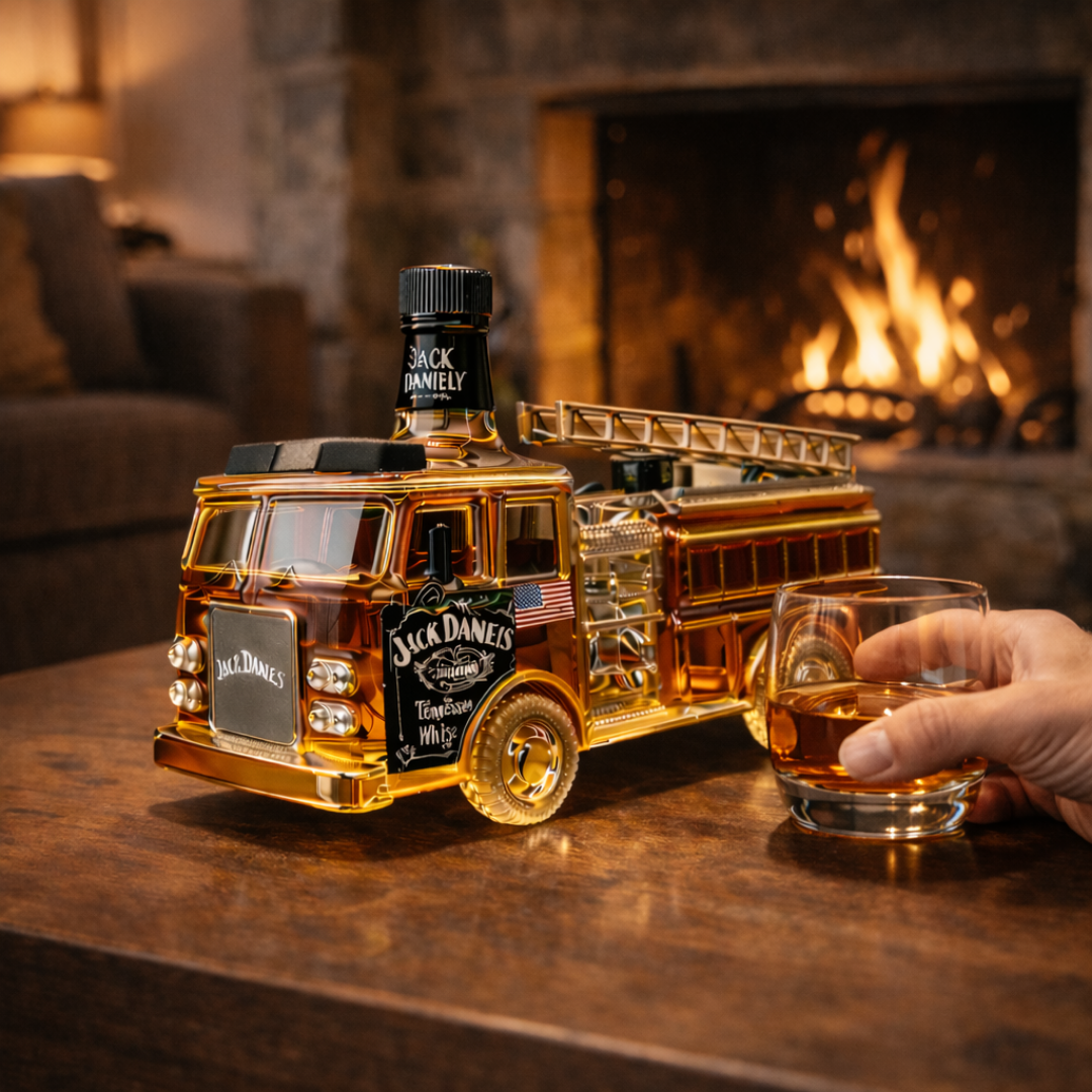 Decantador de Whisky Jack Daniel's - Edicion Bomberos