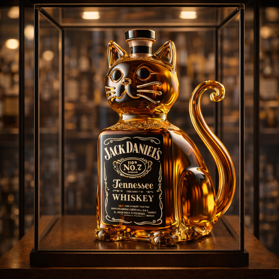 Decantador de Whisky - Edicion Gato