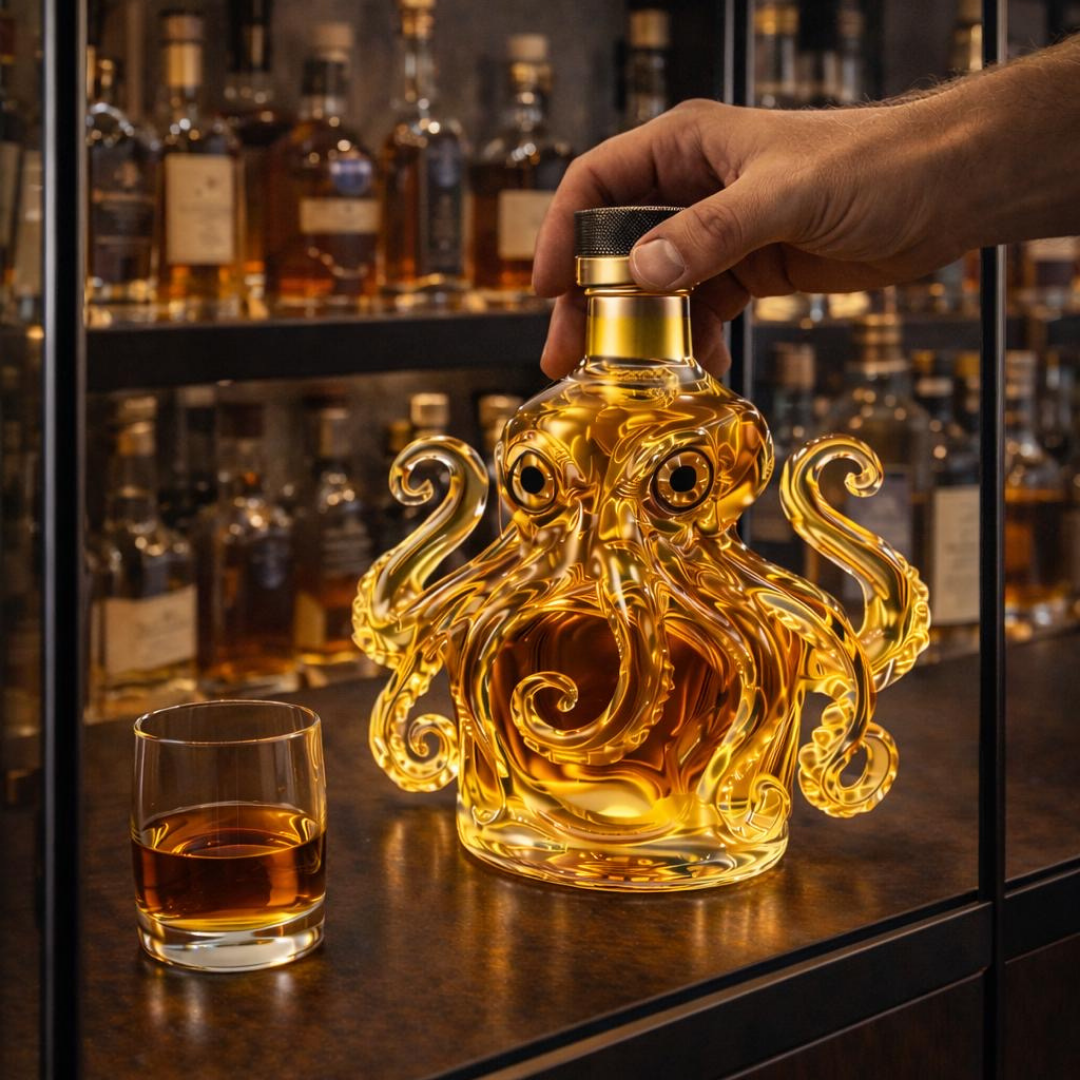 Decantador de Whisky - Edicion Pulpo