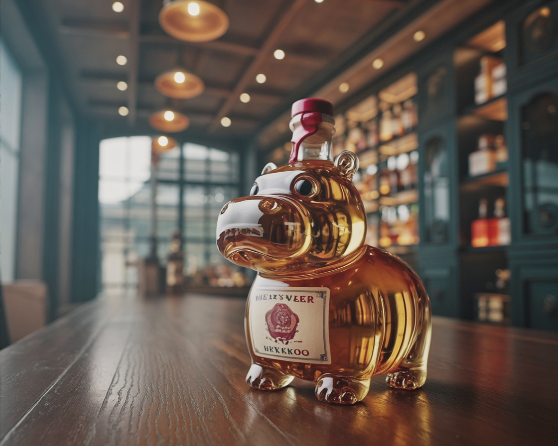 Decantador de Whisky - Edicion Hipopotamo