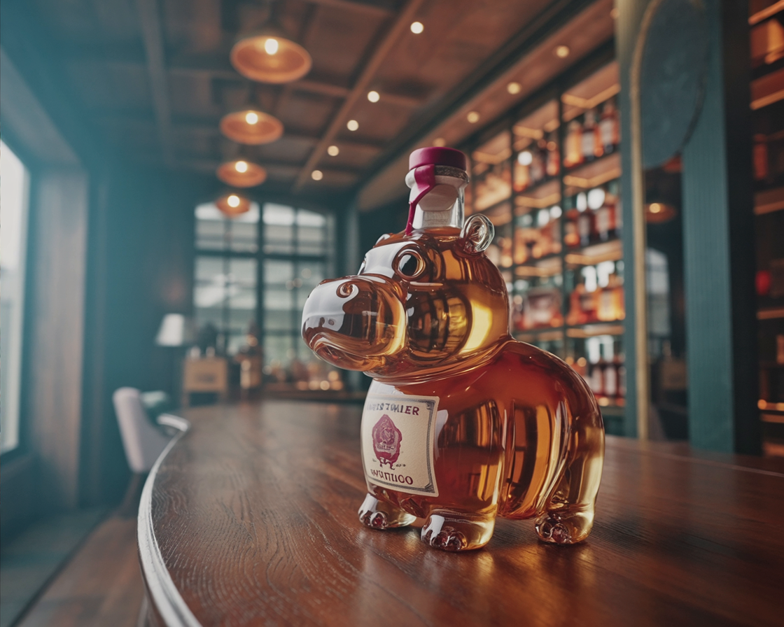 Decantador de Whisky - Edicion Hipopotamo