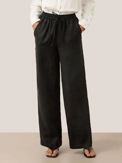 Pantalón clásico 100% lino LYON