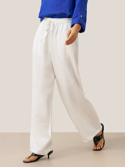 Pantalón clásico 100% lino LYON