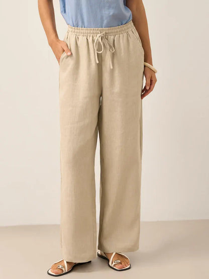 Pantalón clásico 100% lino LYON
