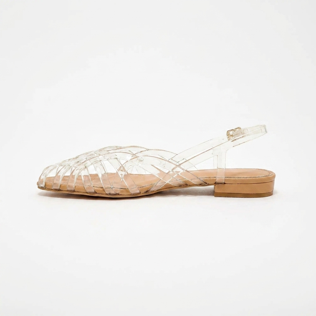 Aria Trenzado Cuero Destalonado Bailarinas – Effortless Summer Confort, All Day