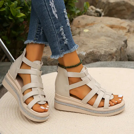 Capri Sandalias Gladiadoras Ortopédicas