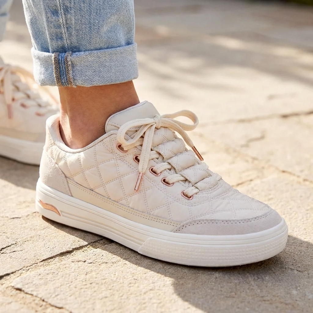 Quilted Nube Zapatillas – Walk Like You're on Air