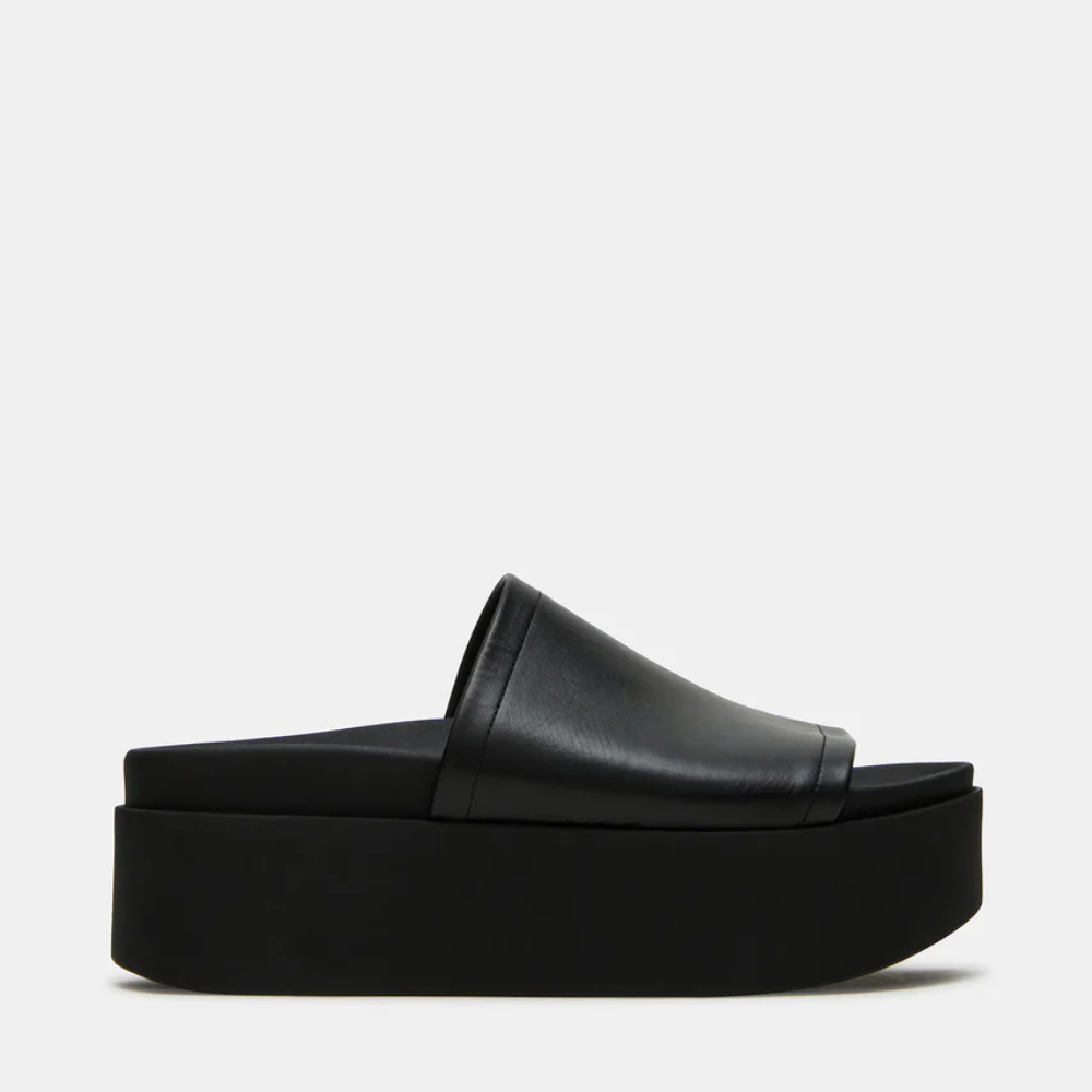 Arwinn Cuero Plataforma Sandalias