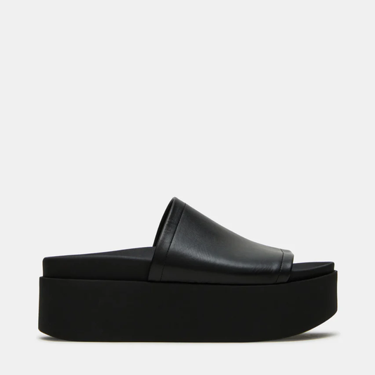 Arwinn Sandalias de Plataforma de Cuero