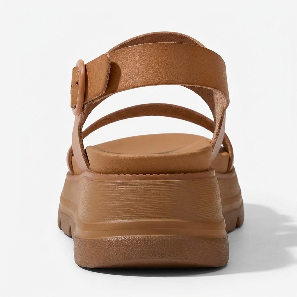 Cushioned Plataforma Cuña Sandalias – Walk on Clouds, Stand Tall All Day