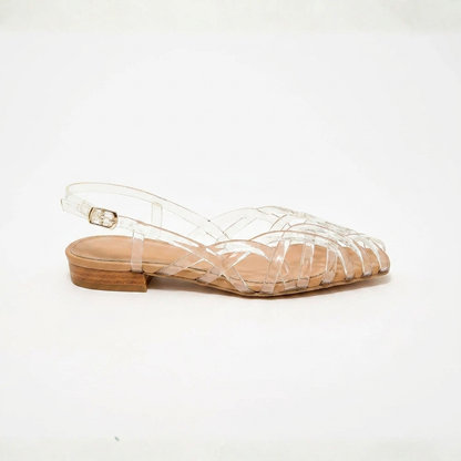 Aria Trenzado Cuero Destalonado Bailarinas – Effortless Summer Confort, All Day