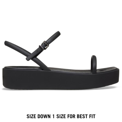 Angeles Plataforma Tobillera Sandalias – Minimal Look, Maximum Confort