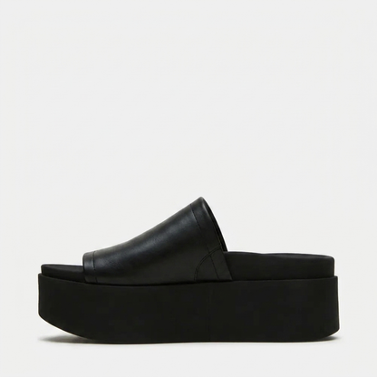 Arwinn Cuero Plataforma Sandalias