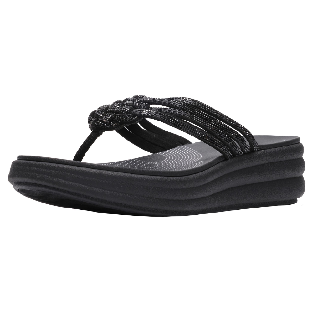 Bellagio Pedrería Dedo Sandalias – Pure Nube Confort