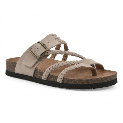 Hayleigh Trenzado Corcho Sandalias – Your Feet Called. They Want These.