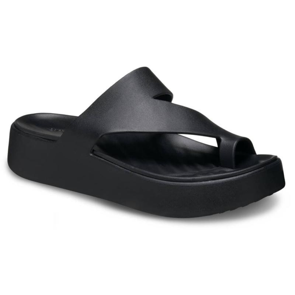 Luna Lazo en el Dedo Plataforma Sandalias – Walk Taller, Feel Nothing