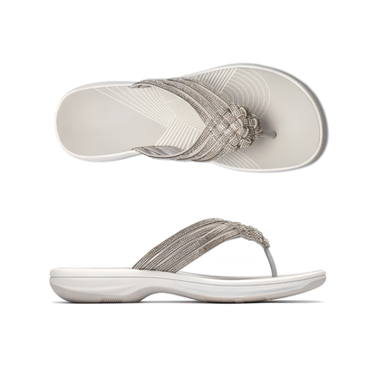 Bellagio Pedrería Dedo Sandalias – Pure Nube Confort