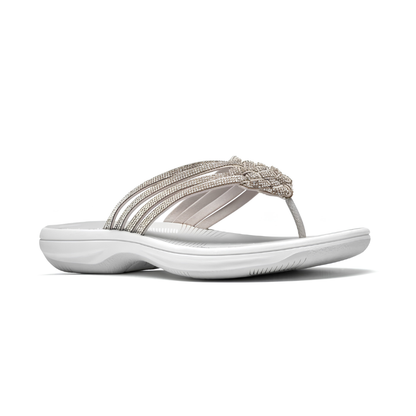 Bellagio Pedrería Dedo Sandalias – Pure Nube Confort