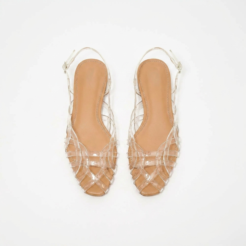 Aria Trenzado Cuero Destalonado Bailarinas – Effortless Summer Confort, All Day