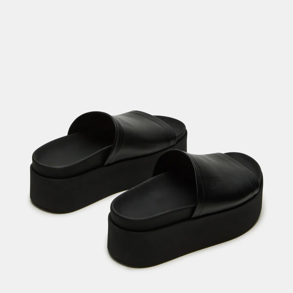 Arwinn Cuero Plataforma Sandalias