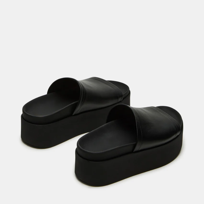 Arwinn Cuero Plataforma Sandalias