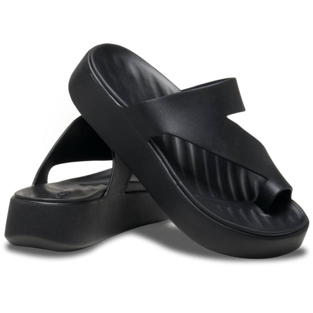 Luna Lazo en el Dedo Plataforma Sandalias – Walk Taller, Feel Nothing