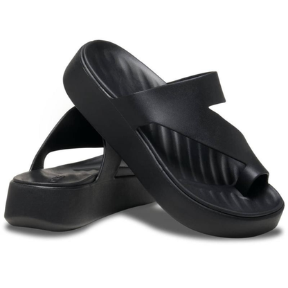 Luna Lazo en el Dedo Plataforma Sandalias – Walk Taller, Feel Nothing