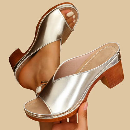 Verona Cuero Ortopédico Sandalias