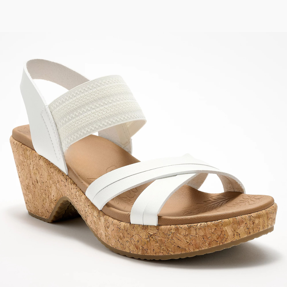 Brystol Corcho Cuña Sandalias – The Tacón That Doesn't Fight Back
