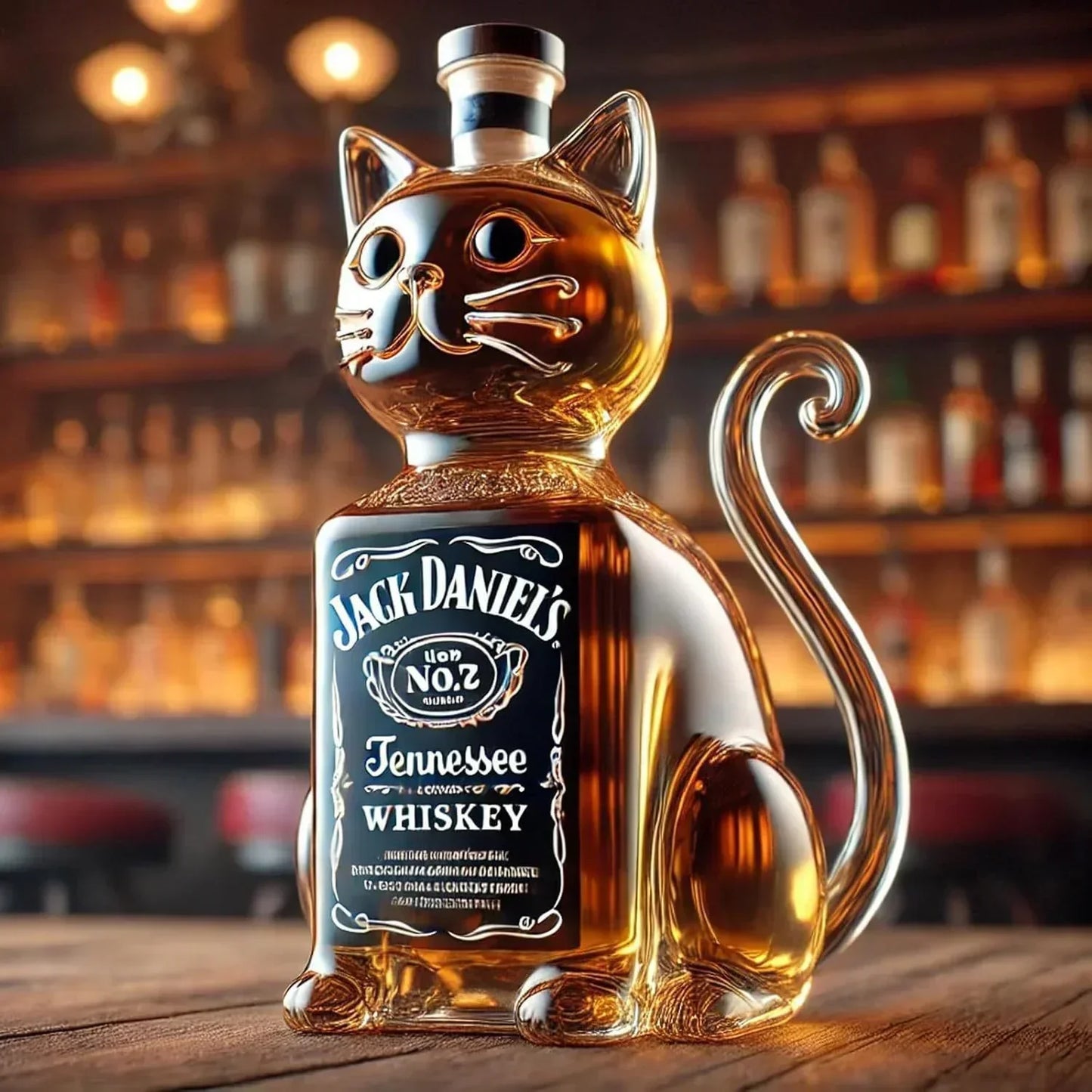 Decantador de Whisky - Edicion Gato