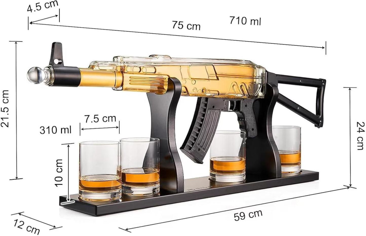 Decantador de Whisky - Edicion AK-47