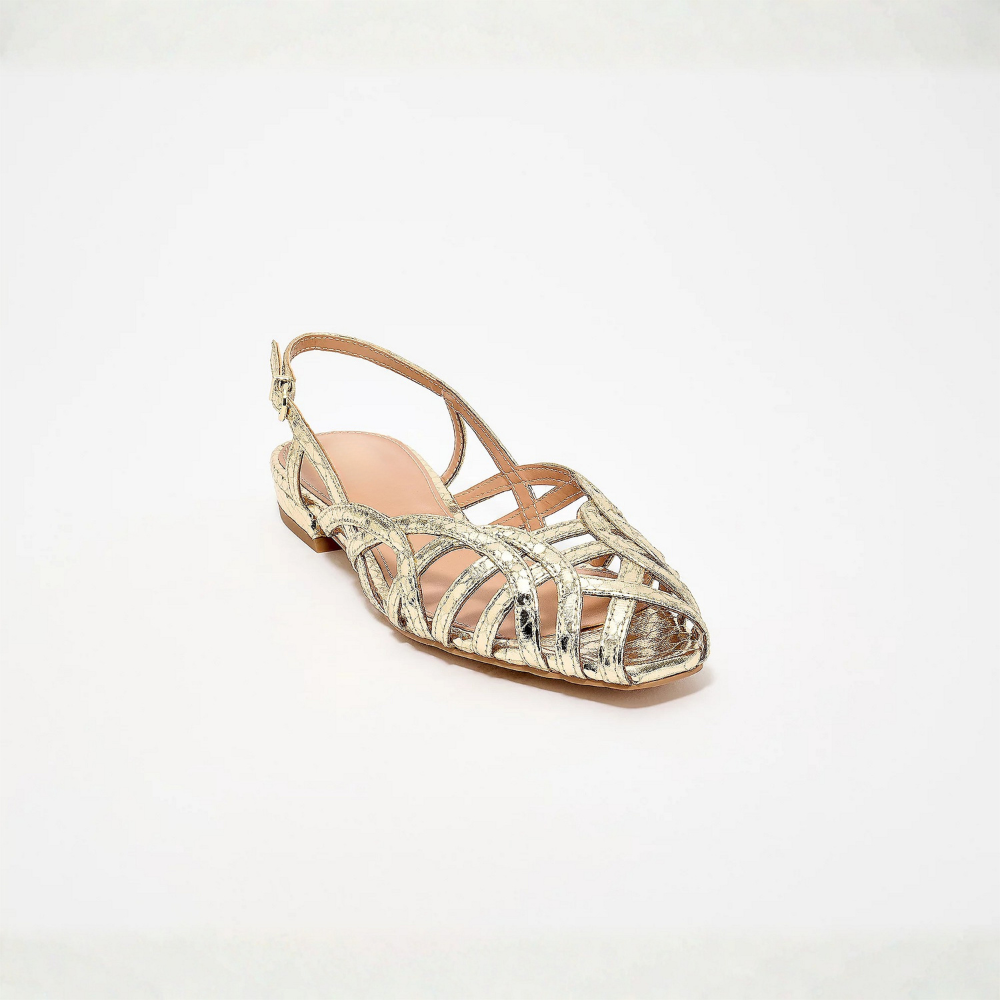 Aria Trenzado Cuero Destalonado Bailarinas – Effortless Summer Confort, All Day