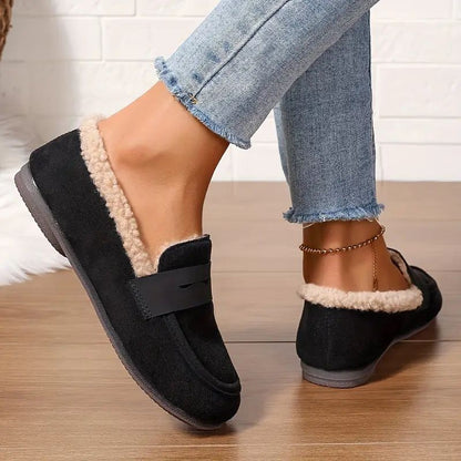 Aria Cómodo Pelo Mocasines