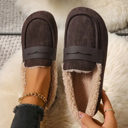 Aria Acogedor Pelo Mocasines