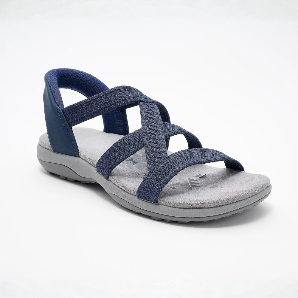 Reggae Tejido Crossover Sandalias – Sin Cordones, Stay All Day