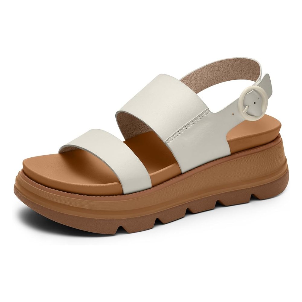 Cushioned Plataforma Cuña Sandalias – Walk on Clouds, Stand Tall All Day