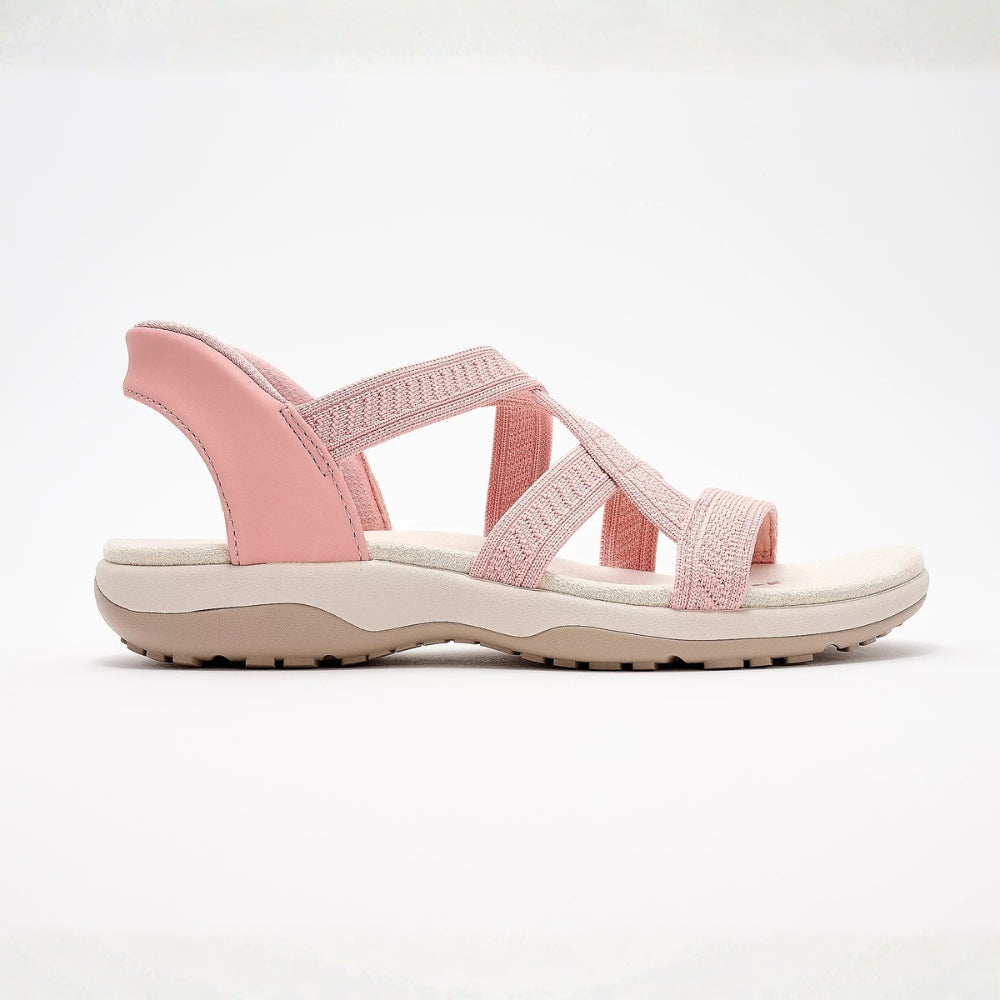 Reggae Tejido Crossover Sandalias – Sin Cordones, Stay All Day