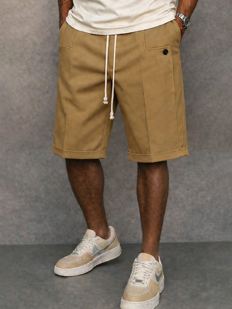 Shorts Urbanos Esenciales con Cordon