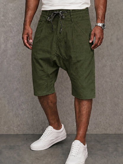 Shorts 100% Algodon Entrepierna Caida
