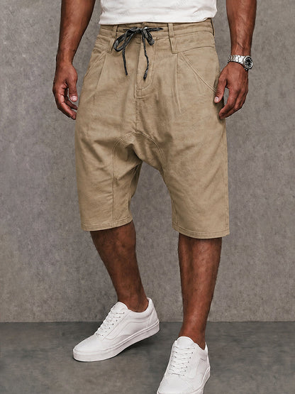 Shorts 100% Algodon Entrepierna Caida