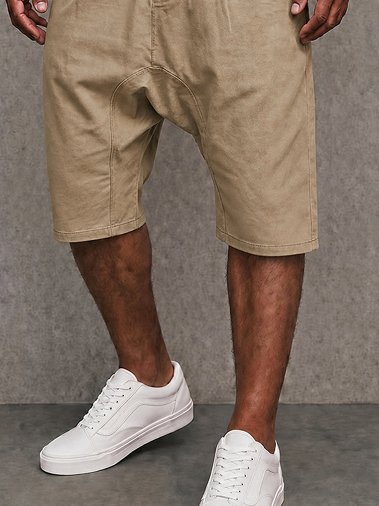 Shorts 100% Algodon Entrepierna Caida