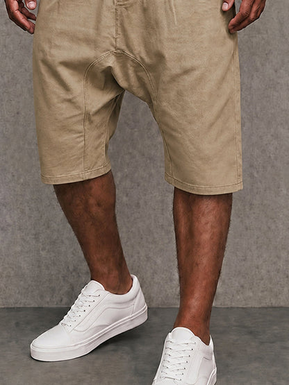 Shorts 100% Algodon Entrepierna Caida