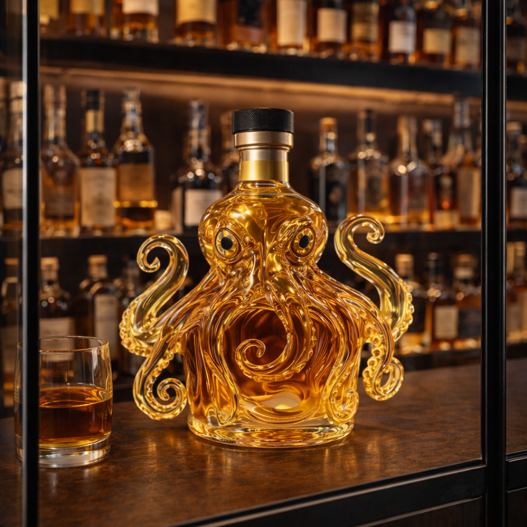 Decantador de Whisky - Edicion Pulpo