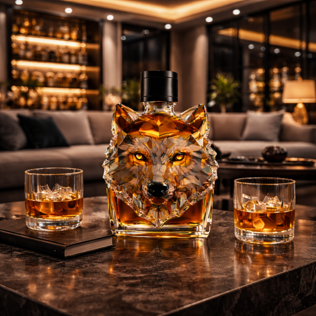 Decantador de Whisky - Edicion Lobo