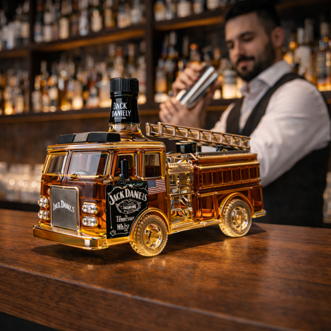 Decantador de Whisky Jack Daniel's - Edicion Bomberos