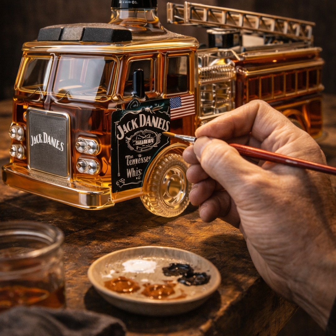 Decantador de Whisky Jack Daniel's - Edicion Bomberos