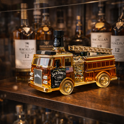 Decantador de Whisky Jack Daniel's - Edicion Bomberos